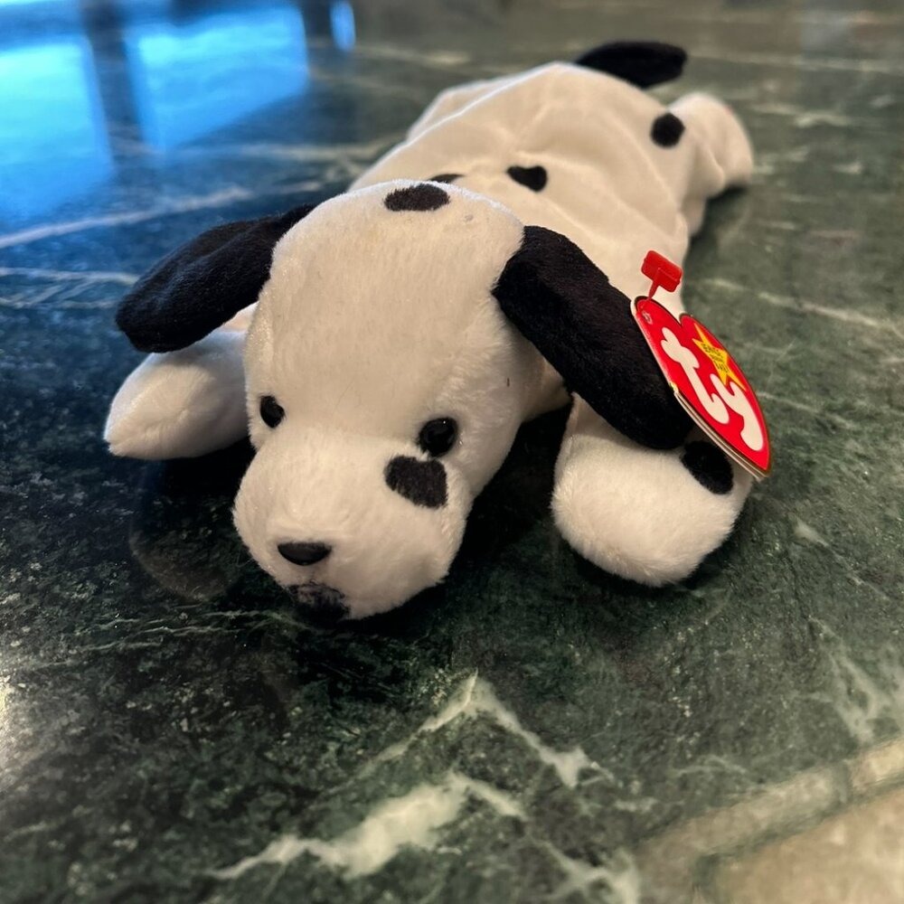 Dotty -tare /htf - TY Beanie Baby dog